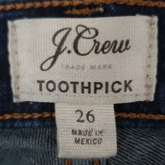 J.CrewToothpick Jeans - Picture 3 of 3
